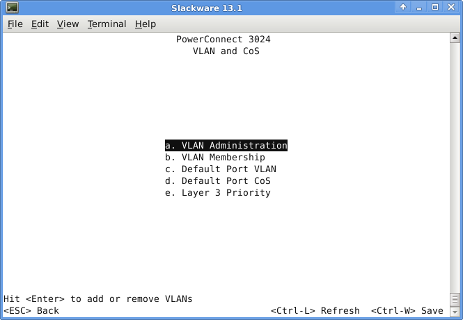 Dell PowerConnect 3024 VLAN Trunk 2