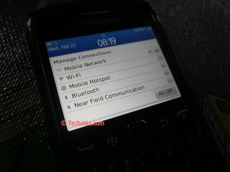 Mobile Hotspot in BlackBerry 7.1 OS
