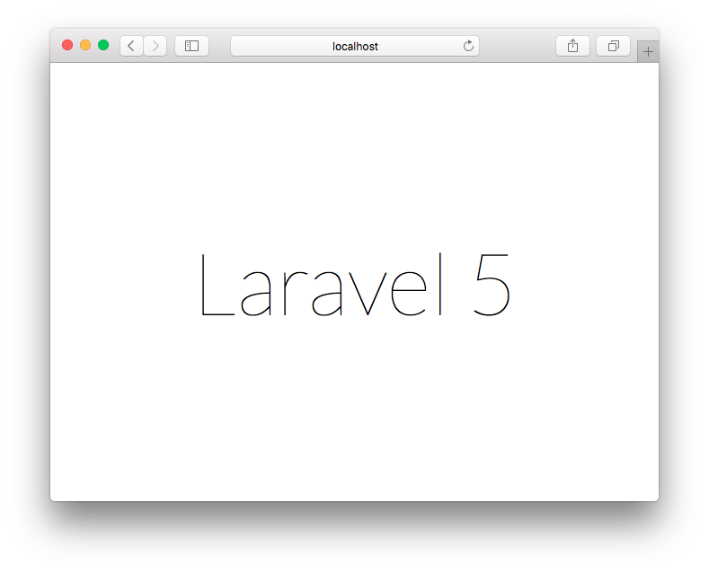 Laravel OS X El Capitan