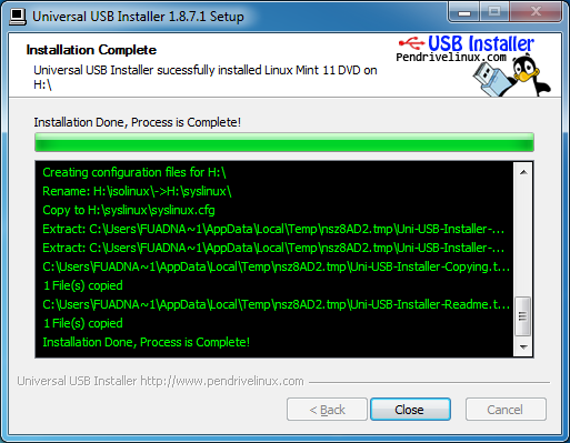 Create USB Linux Installer / USB Bootable