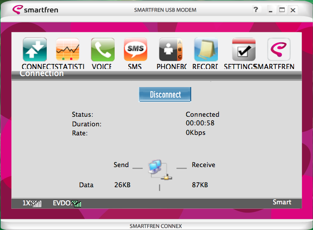 Smartfren USB Modem on Mac OS X Lion 10.7.2