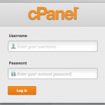 cPanel Login Page