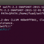swift on ubuntu